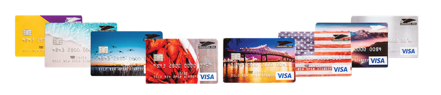 Louisiana USA, Federal Credit Union, Credit Card, New Cards