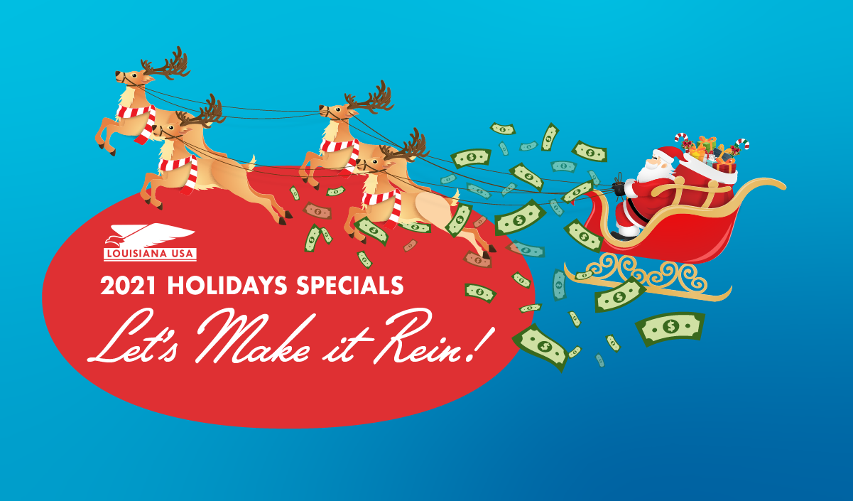 Our Holiday 2021 Specials – Let’s Make It Rein!